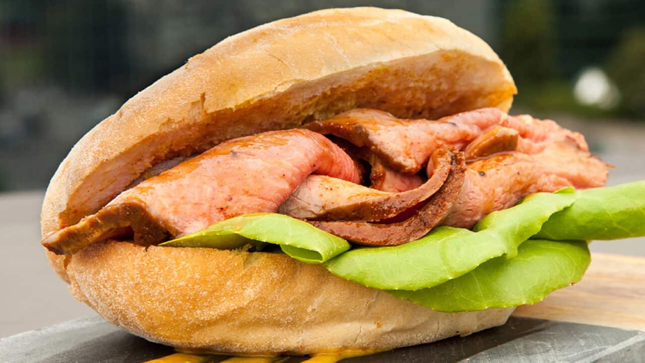 Carolina beef sandwich