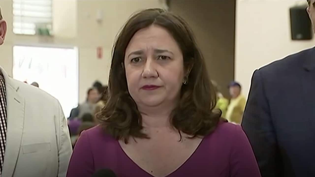 Queensland premier, Annastacia Palaszczuk.
