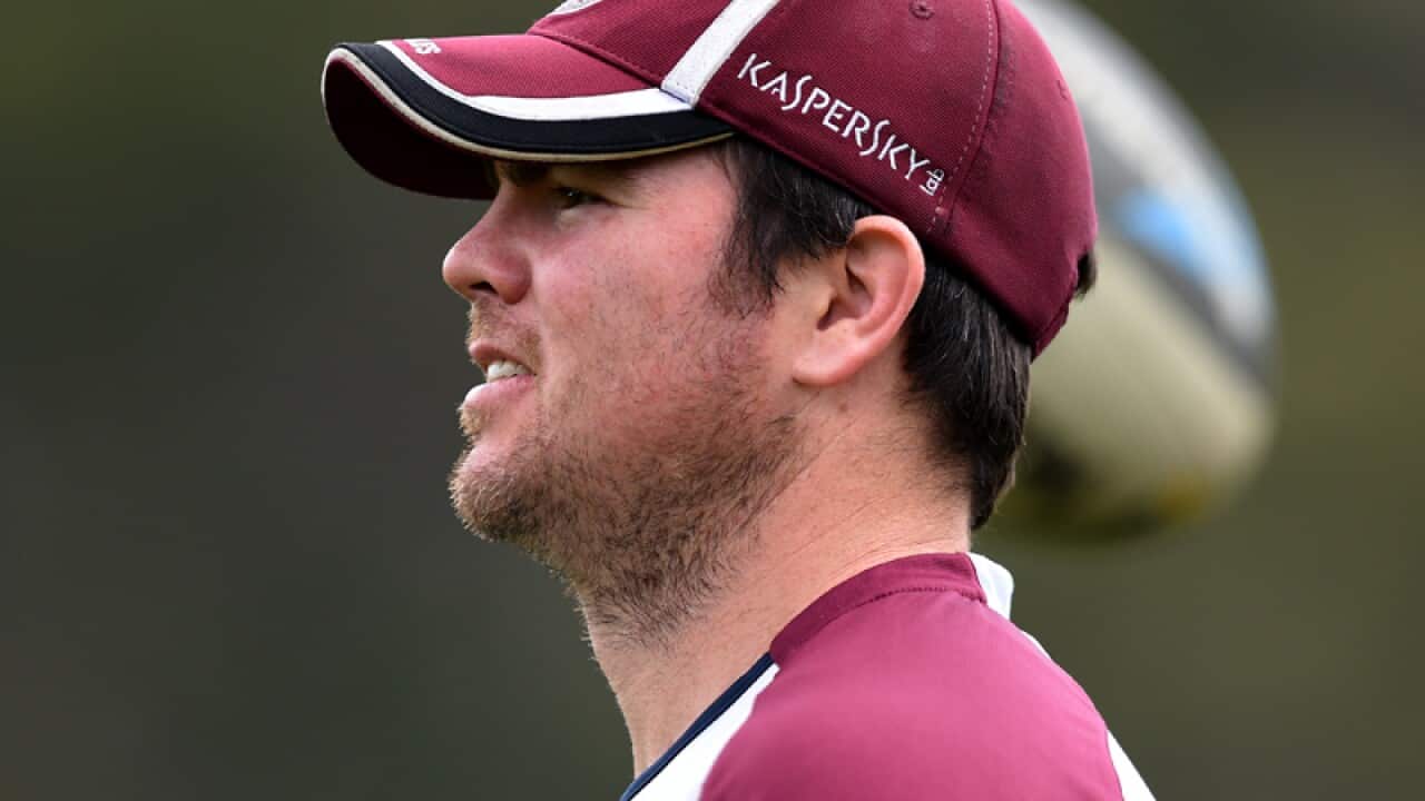 Manly Sea Eagles NRL player Jamie Lyon