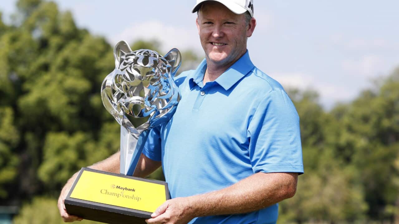 Australian golfer Marcus Fraser