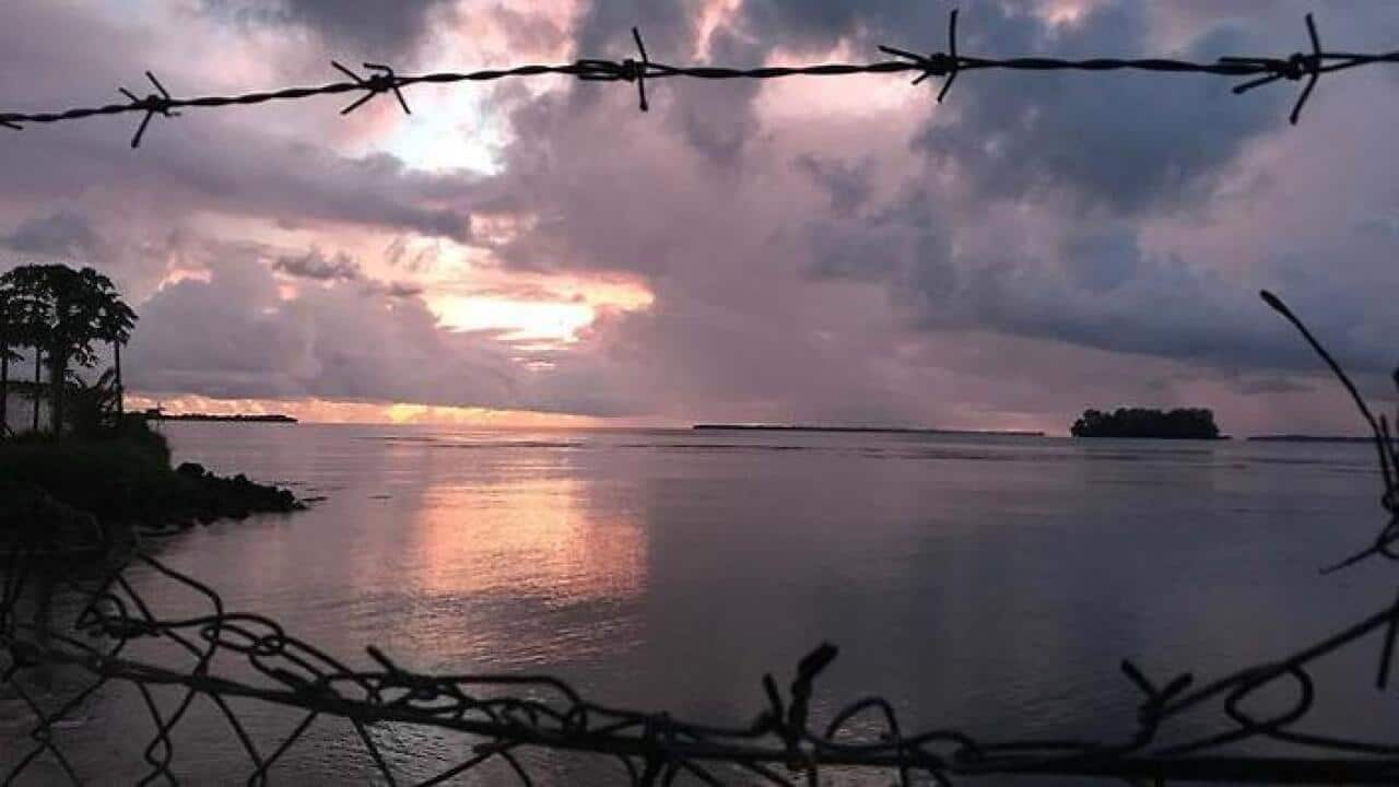 An image from Manus Island.