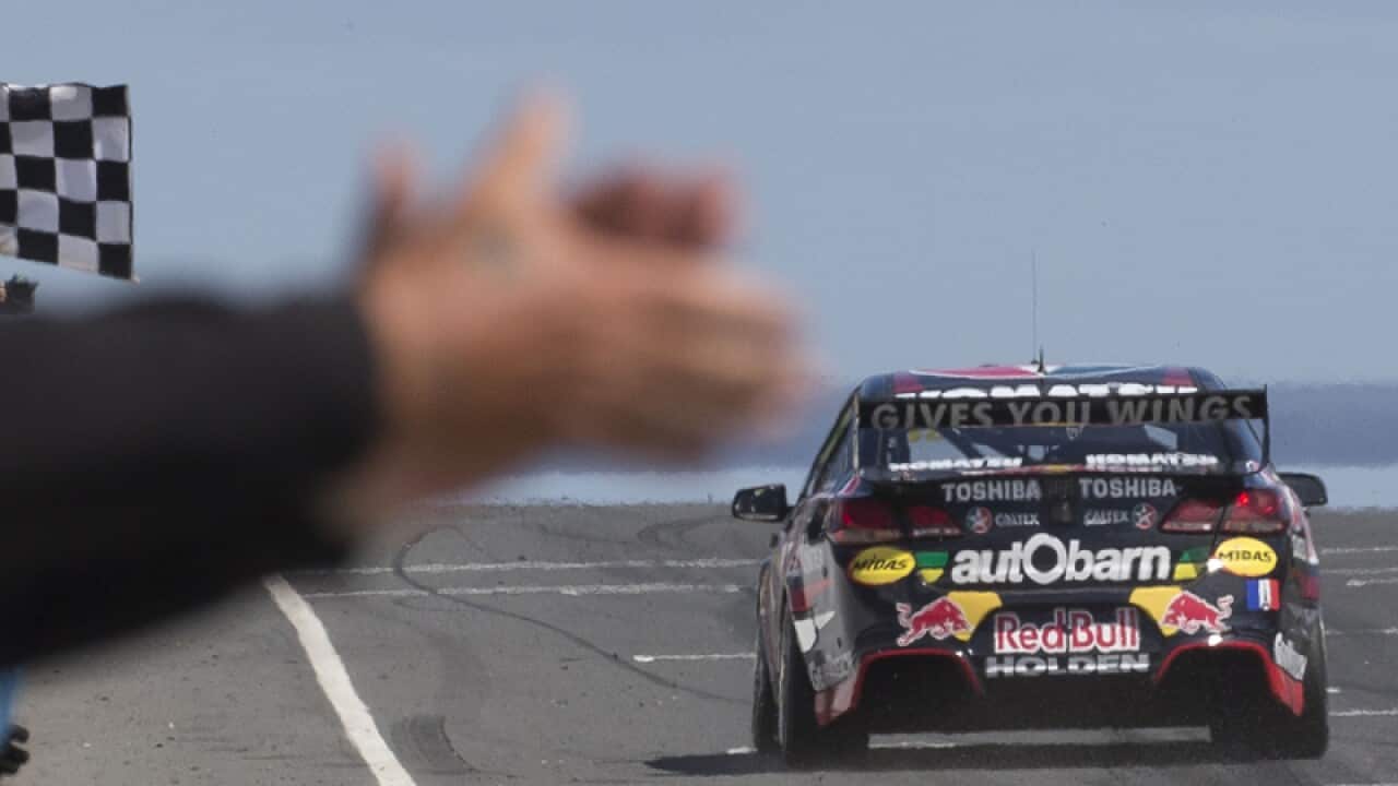 Craig Lowndes of Red Bull Racing Australia