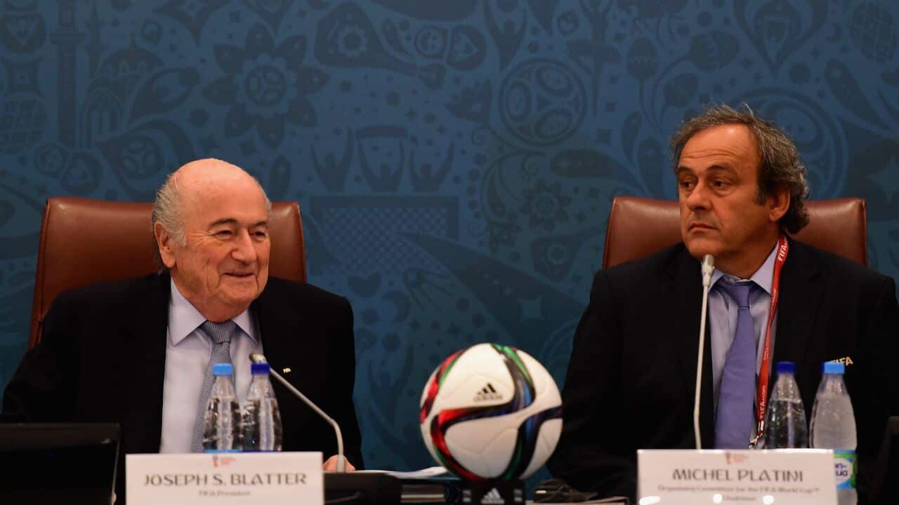 Blatter Platini