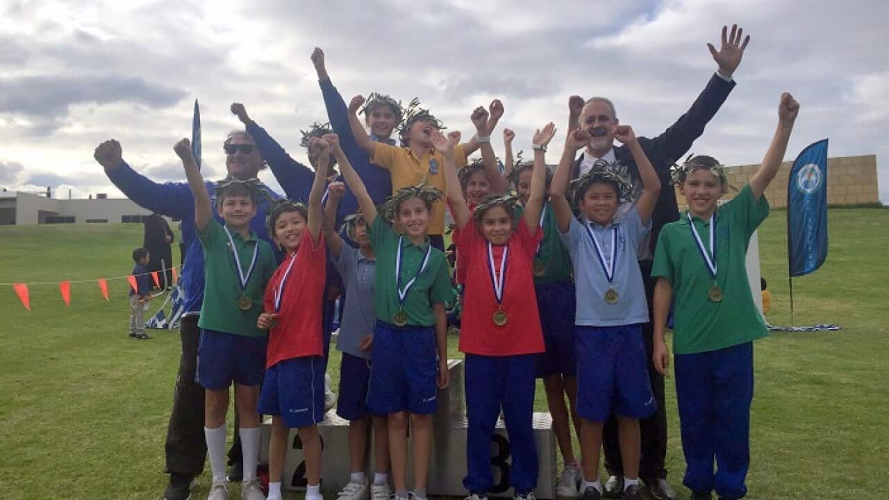 Students Olympic Games at St Andrew's Grammar in Western Australia.