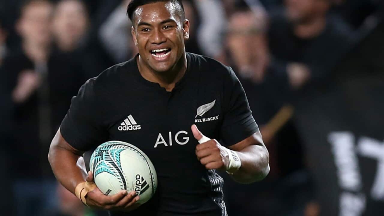 Julian Savea of New Zealand
