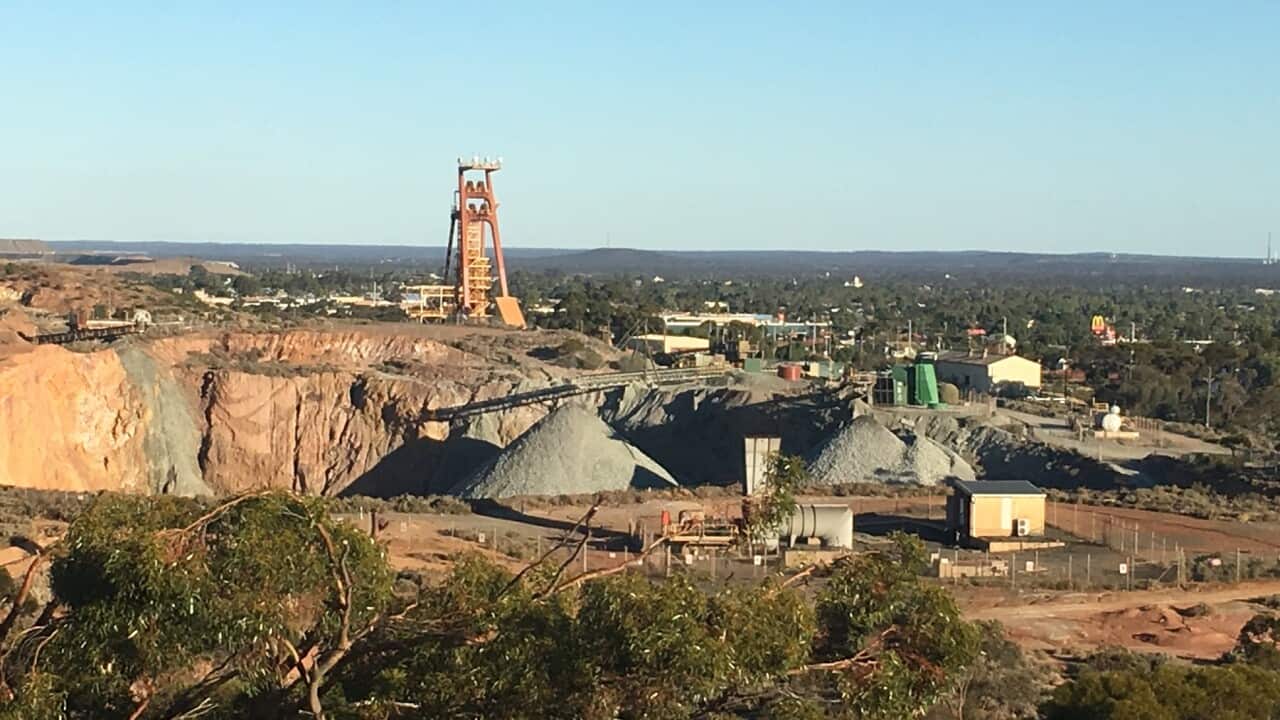 Mine workings in Kalgoorlie