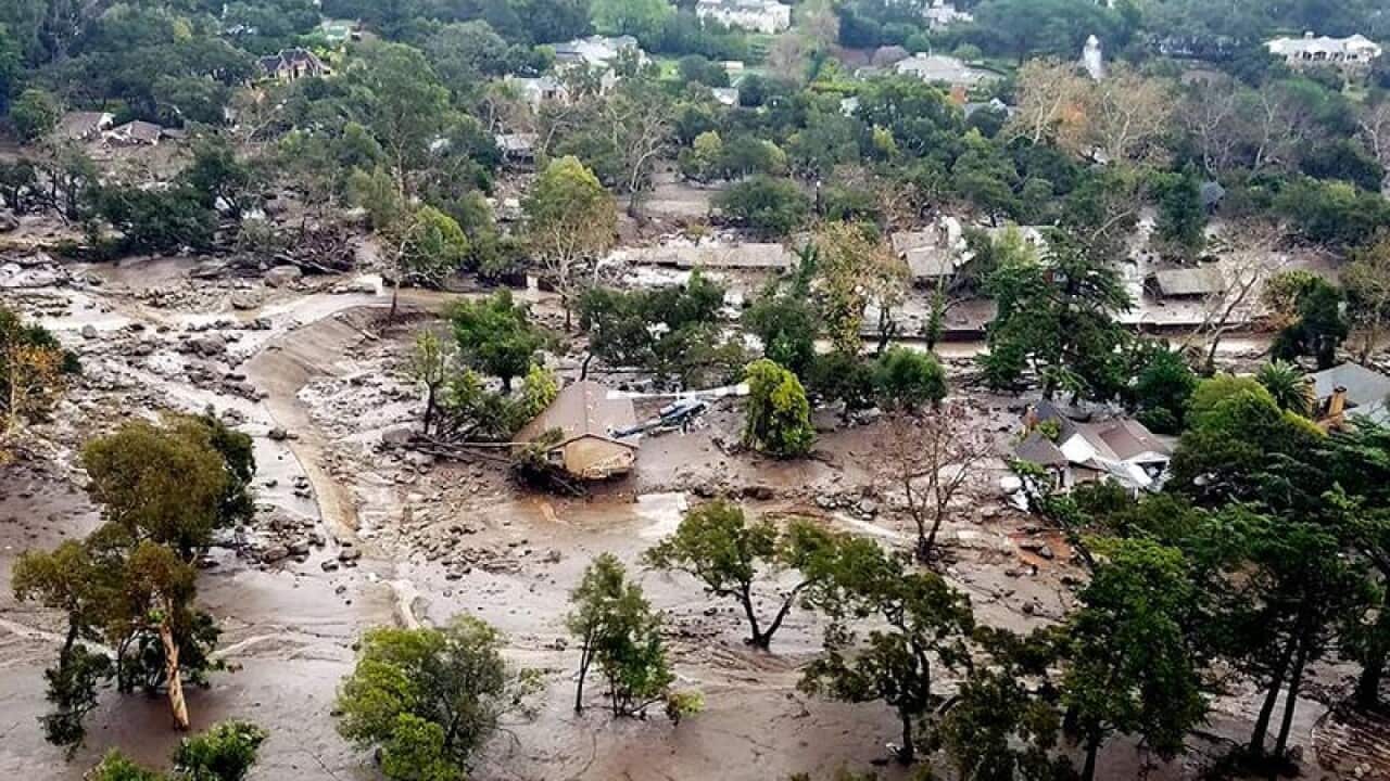 More than a dozen people are dead after a mudslide in California.