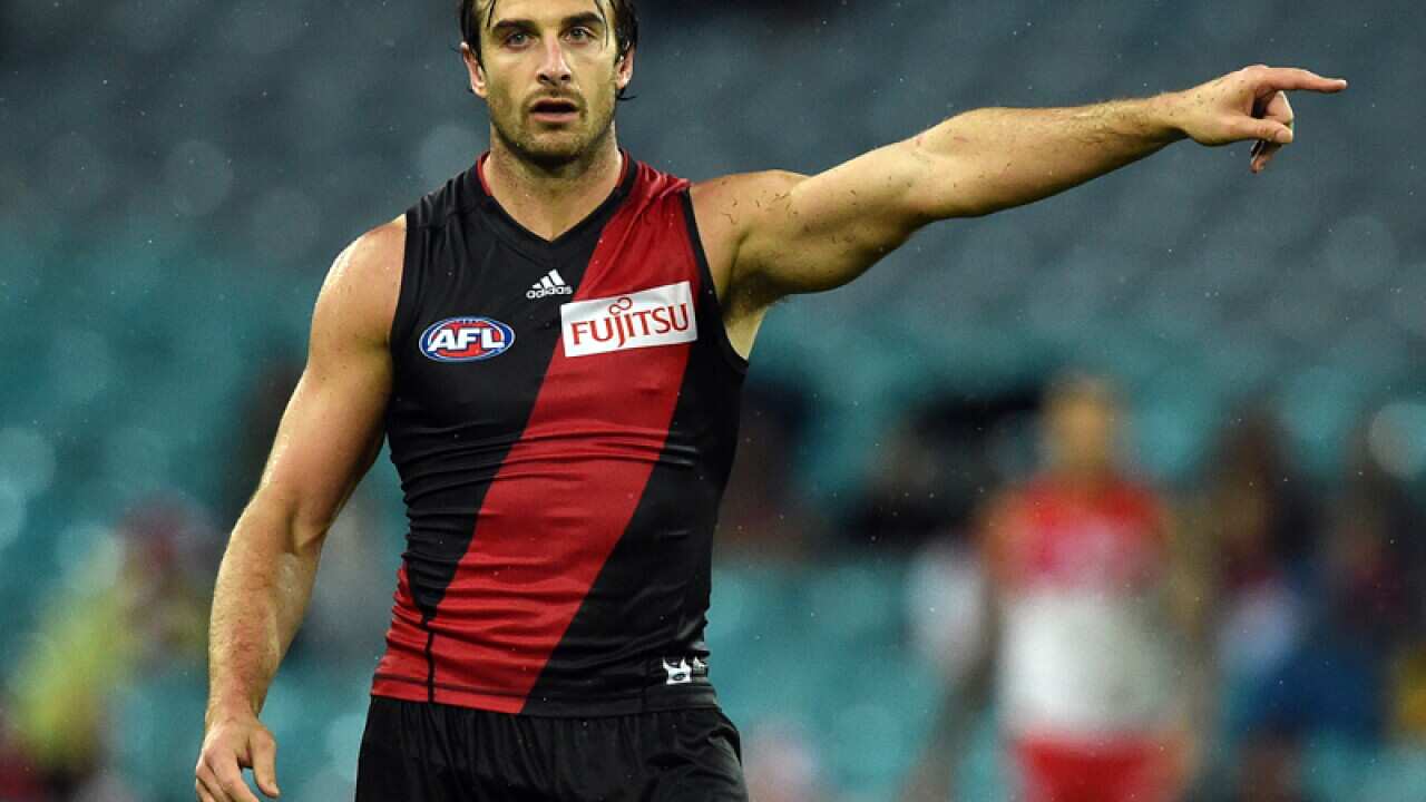 Essendon skipper Jobe Watson