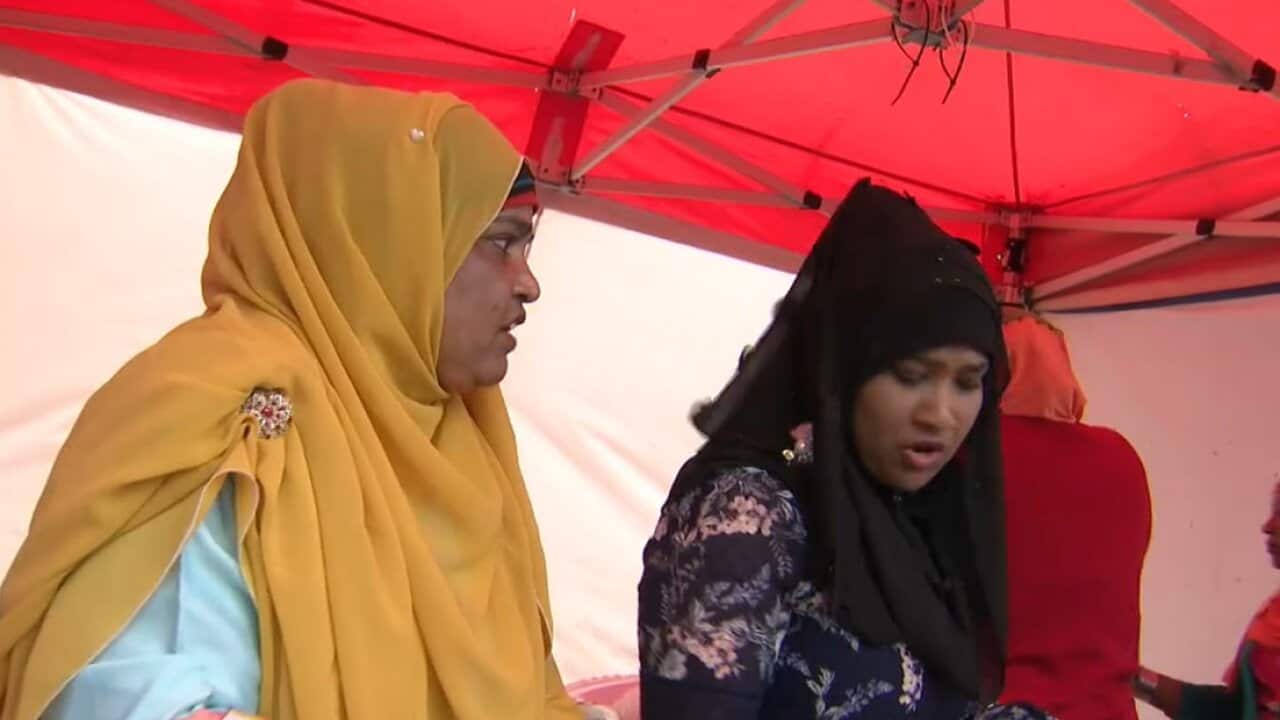 Refugee communities in Melbourne have come together to help the Rohingyas.