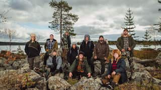 The cast of Alone Australia season 4. L-R: Alyce, Dylan, Lillian, Trent, Sia, Jasper, Clint, Dougy, Misty, Arash.