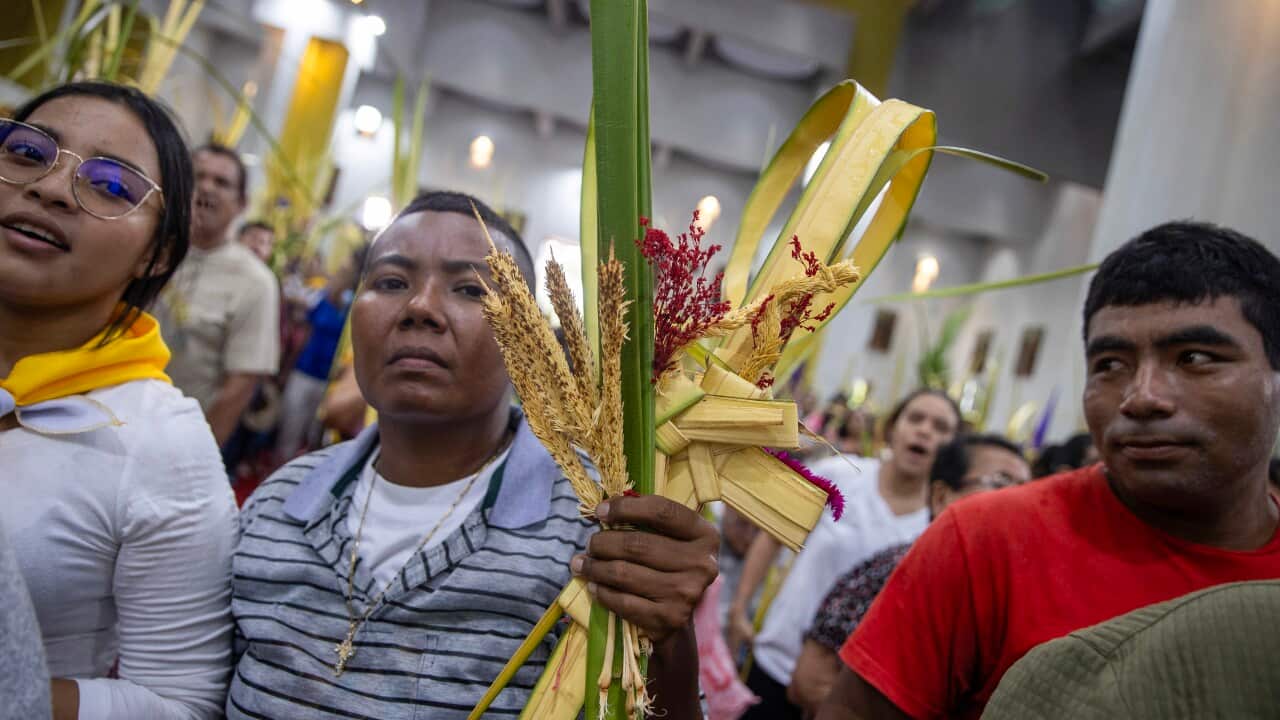 Palm Sunday celebration in Nicaragua