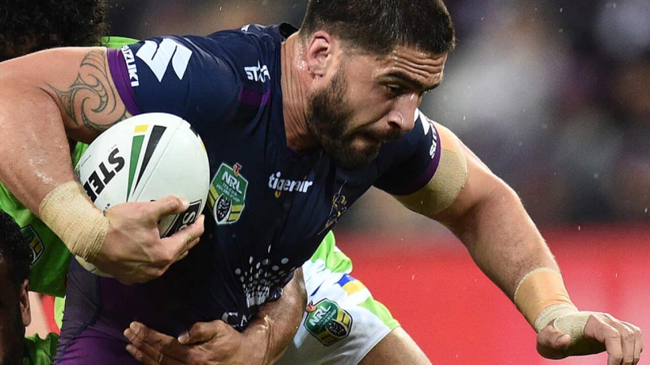 Melbourne Storm prop Jesse Bromwich