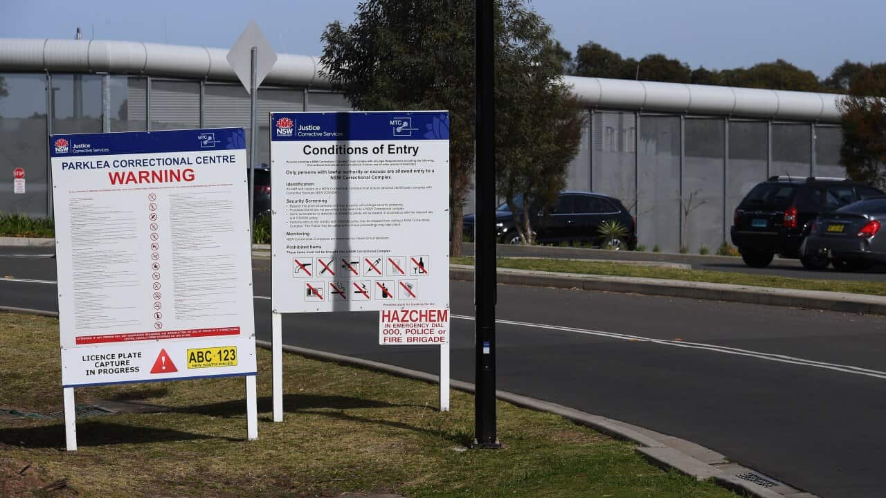 The Parklea Correctional Centre in Parklea, Sydney, Monday, August 30, 2021. Parklea Correctional Centre has been placed into a strict lockdown after at least 12 prisoners contracted COVID-19. (AAP Image/Dean Lewins) NO ARCHIVING