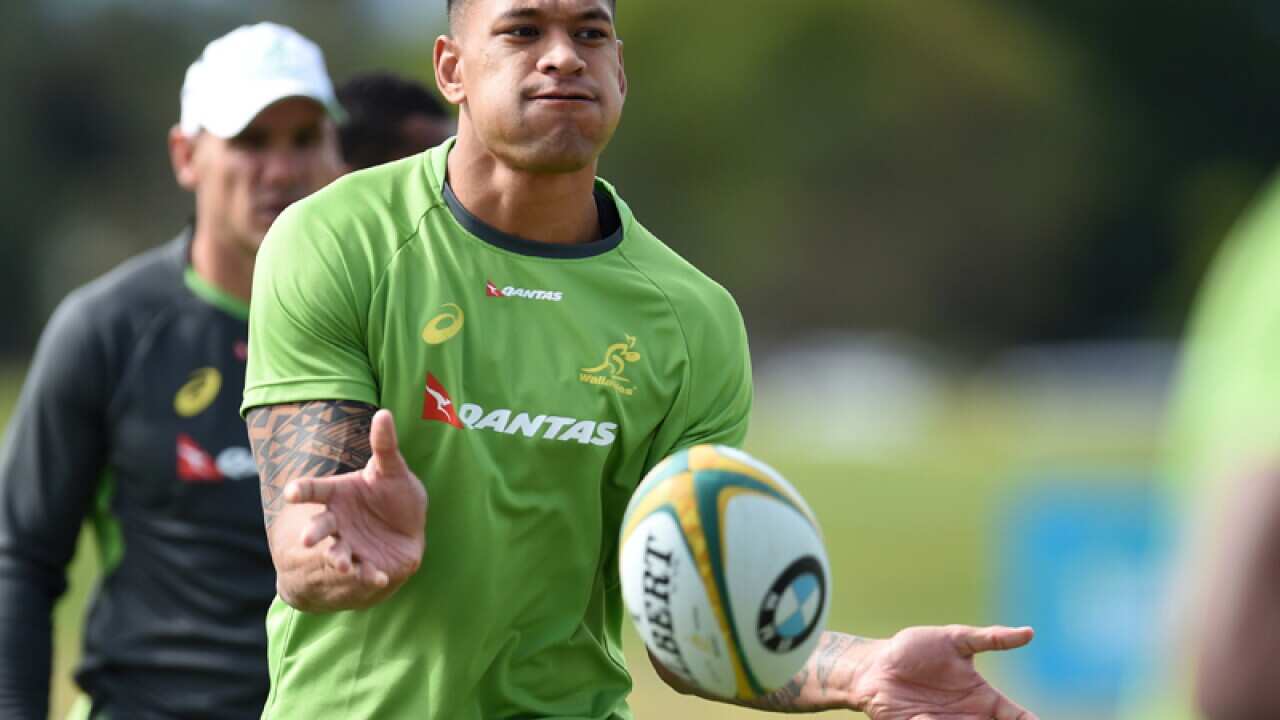 Wallabies fullback Israel Folau