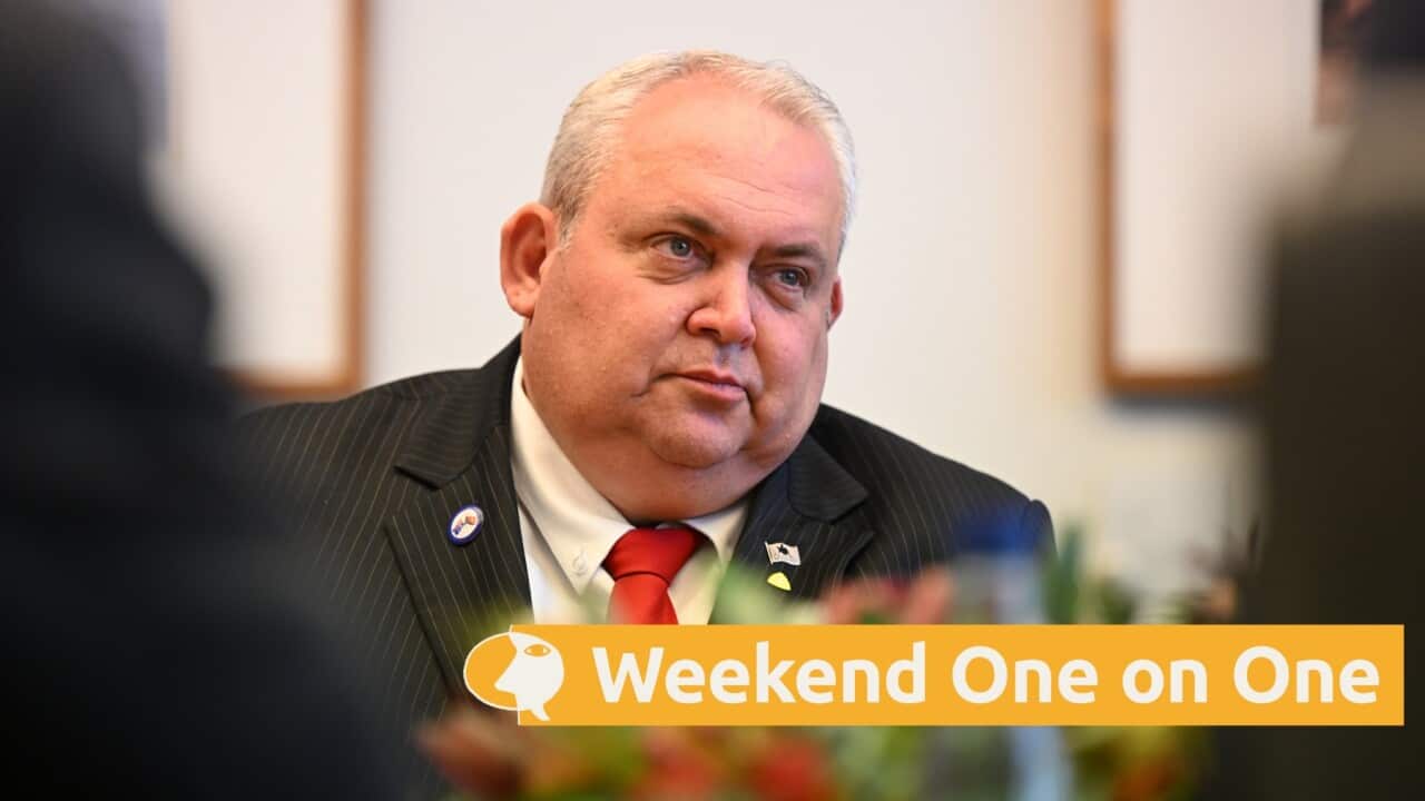 Foreign Minister of Papua New Guinea Justin Tkatchenko (AAP).jpg