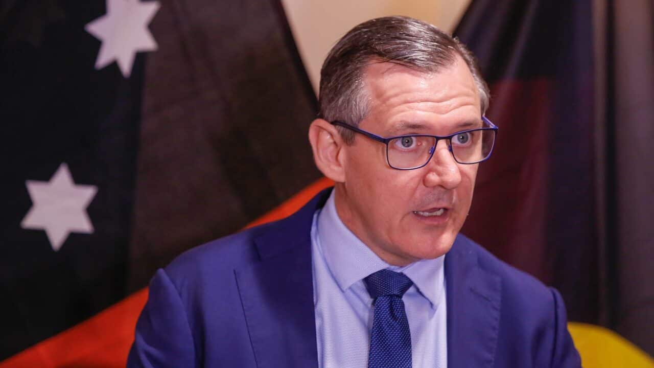 A file photo of Norther Territory Chief Minister Michael Gunner.