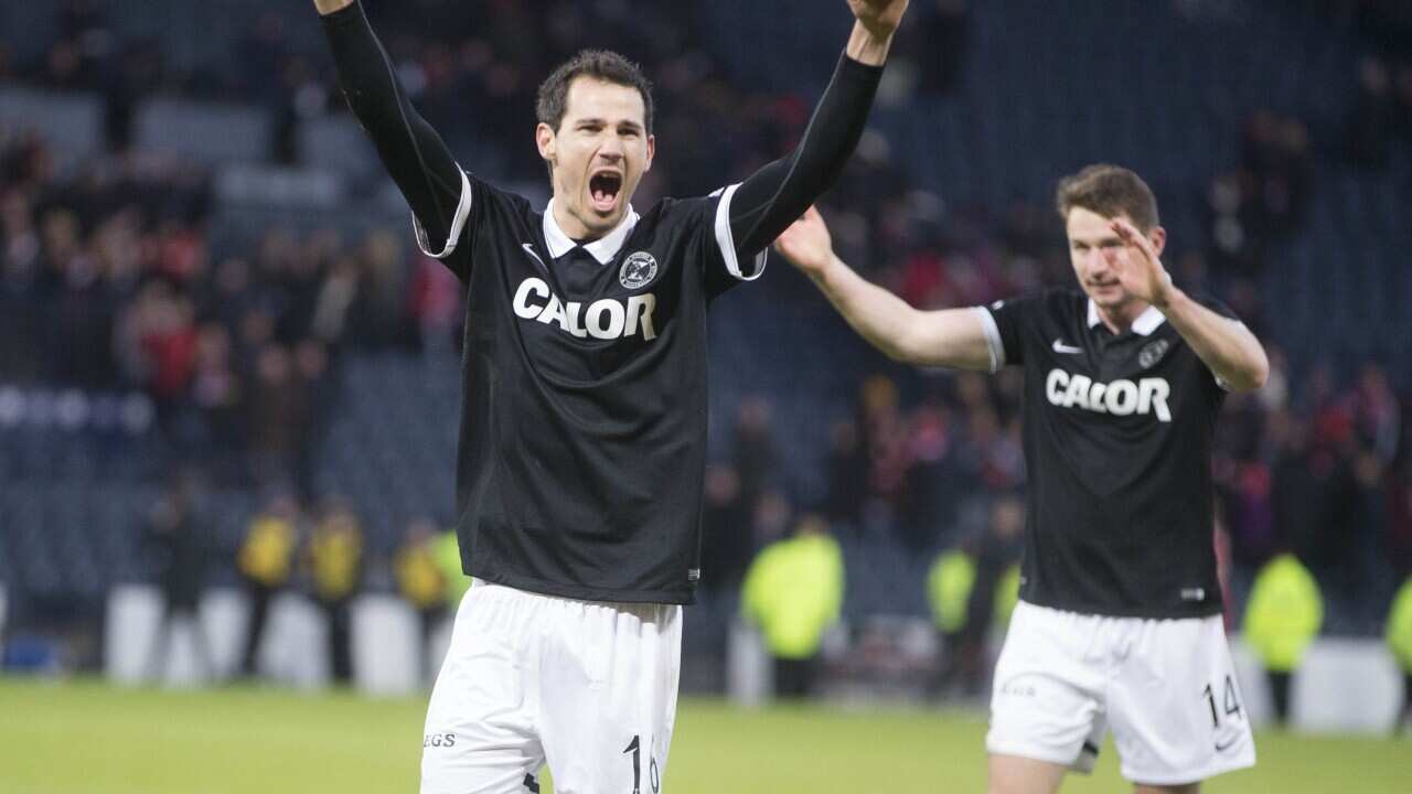 Ryan McGowan Dundee United Celtic Scottish League Cup