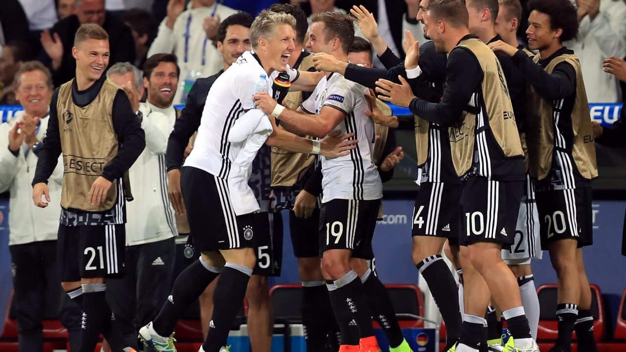 Germany's Bastian Schweinsteiger