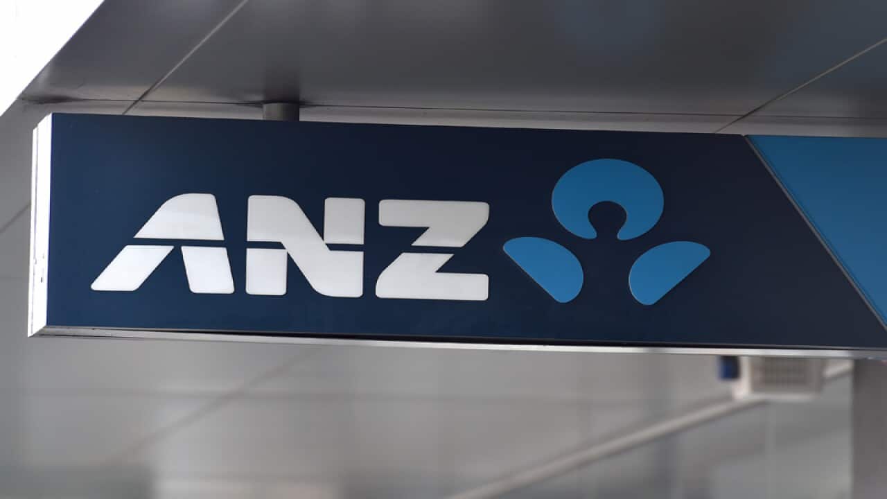 An ANZ logo