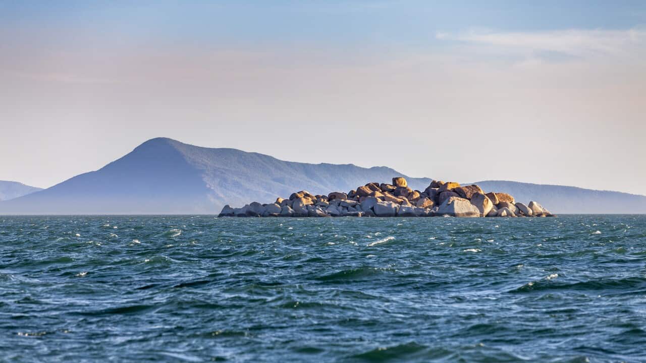 granite cairns at cape melville, Australia