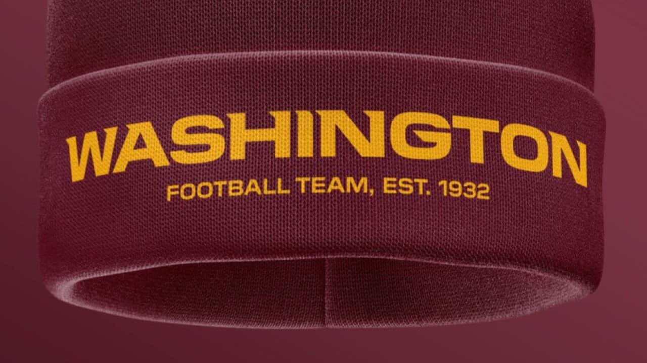 THe new Washington Football Team branding