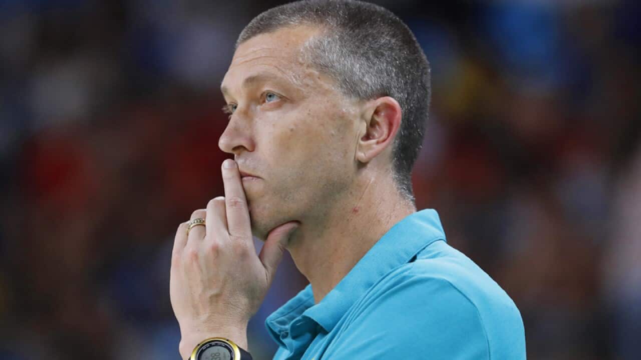Australian men's basketball coach Andrej Lemanis