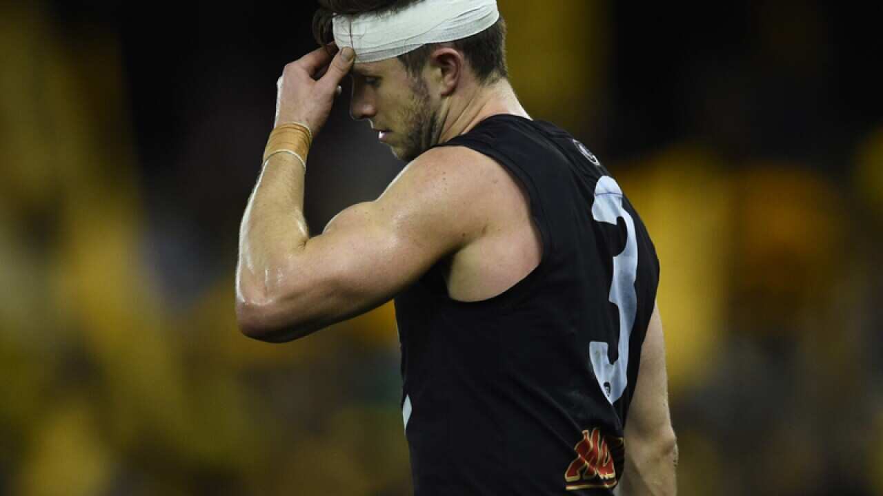 Carlton Blues captain Marc Murphy.