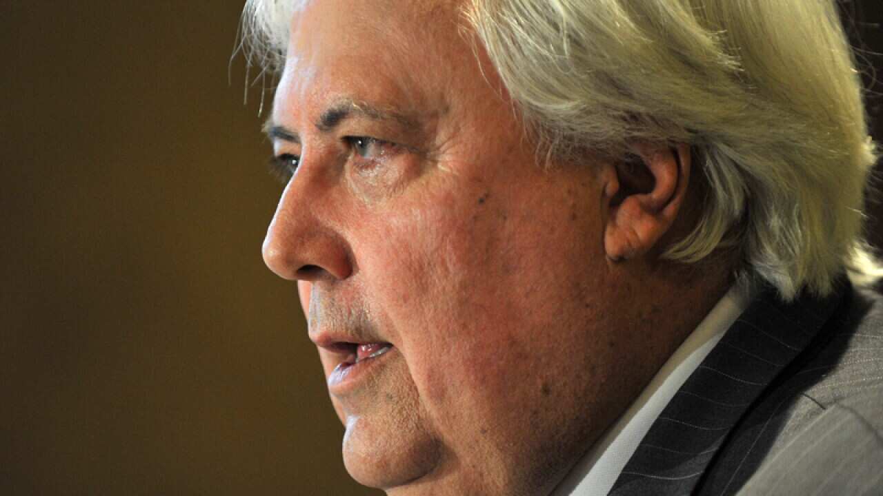 Palmer United Party federal leader Clive Palmer