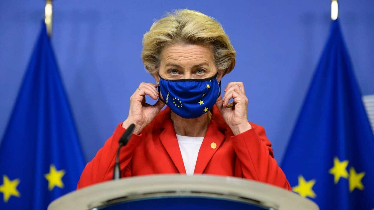 European Commission President Ursula von der Leyen.