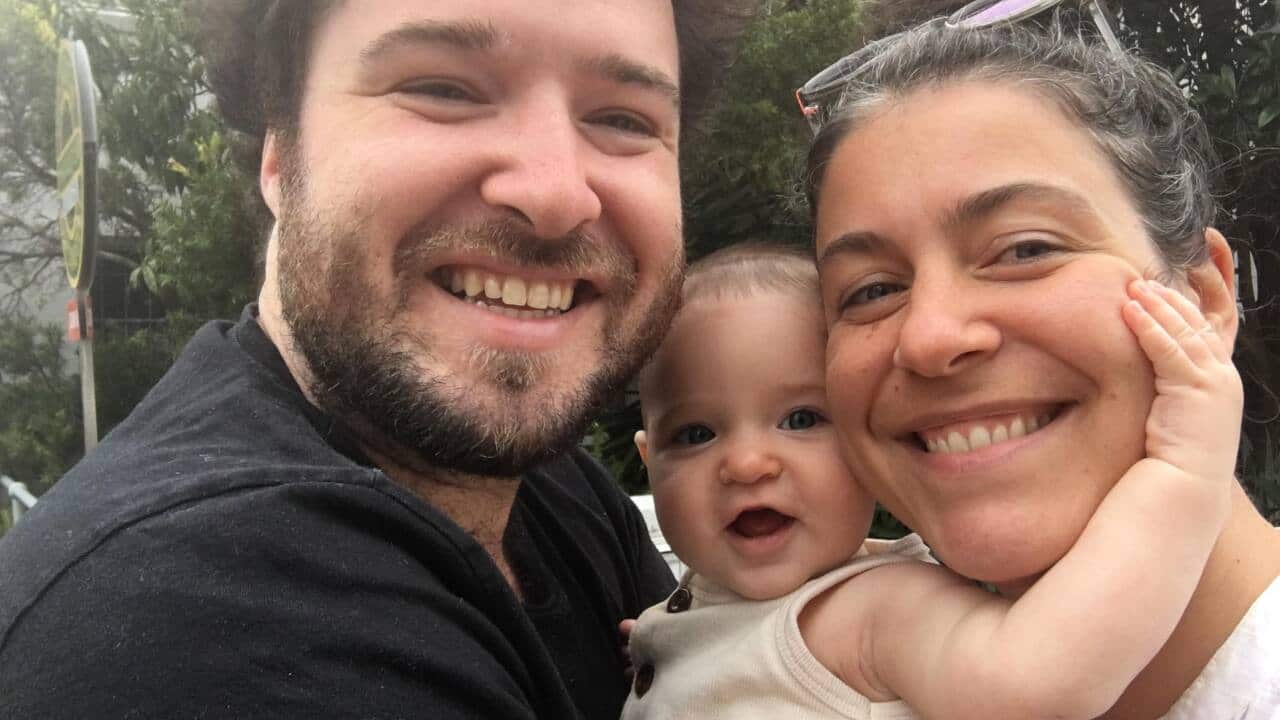 Amy Taylor-Verkerke met haar gezin