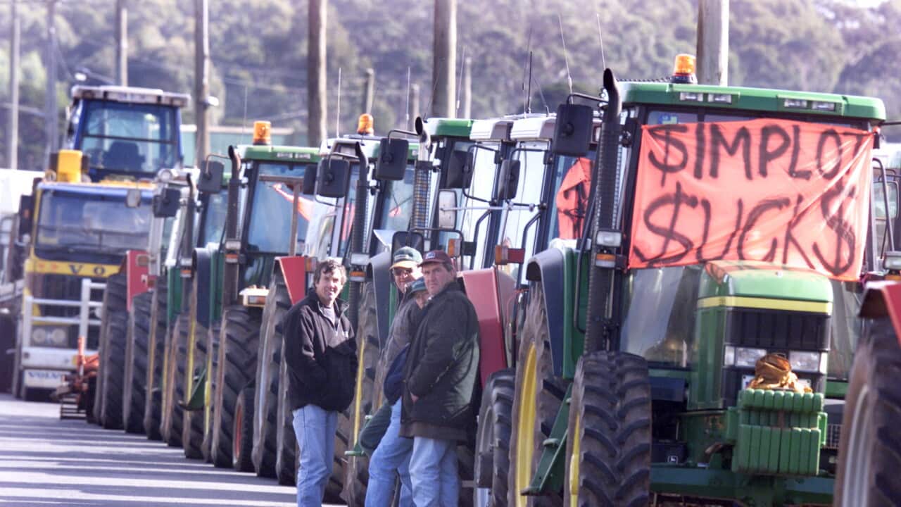 POTATO FARMERS PROTEST