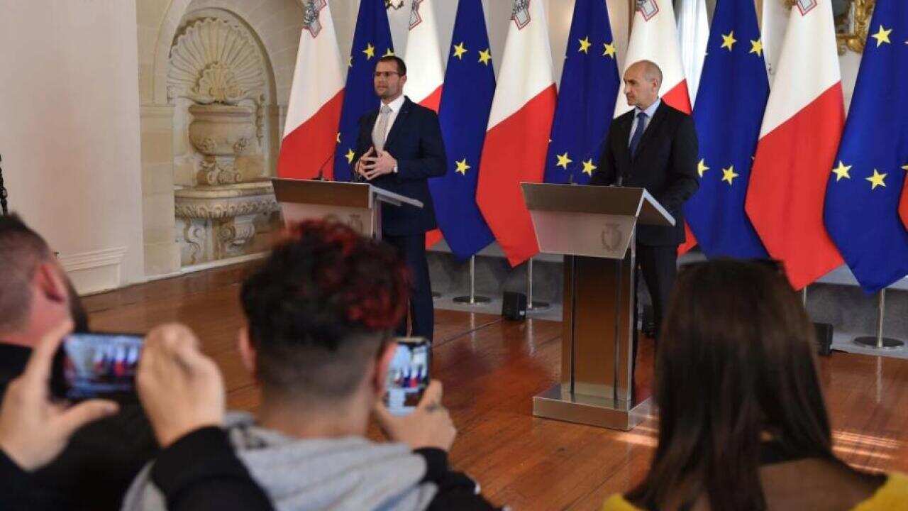 Maltese PM & Deputy PM