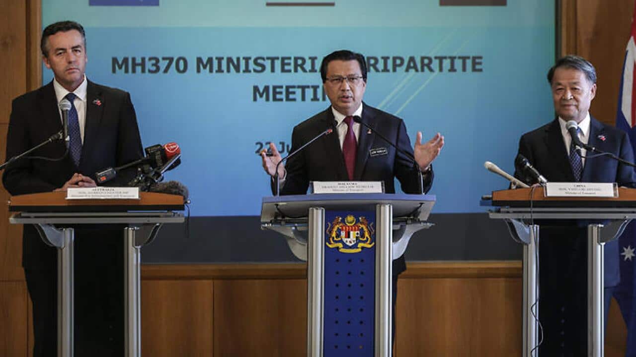 The search for Flight MH370 will be suspended if the plane is not found in the current search area. (AAP)