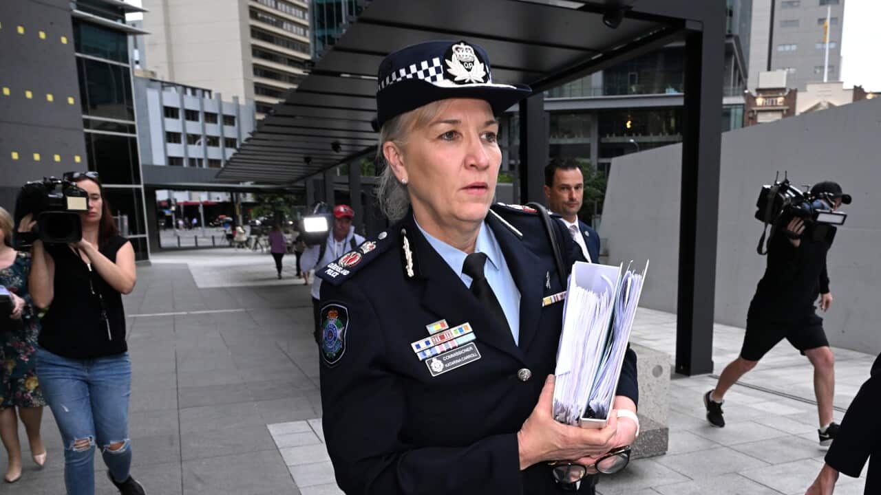 Queensland Police Commissioner Katarina Carrol in uniform