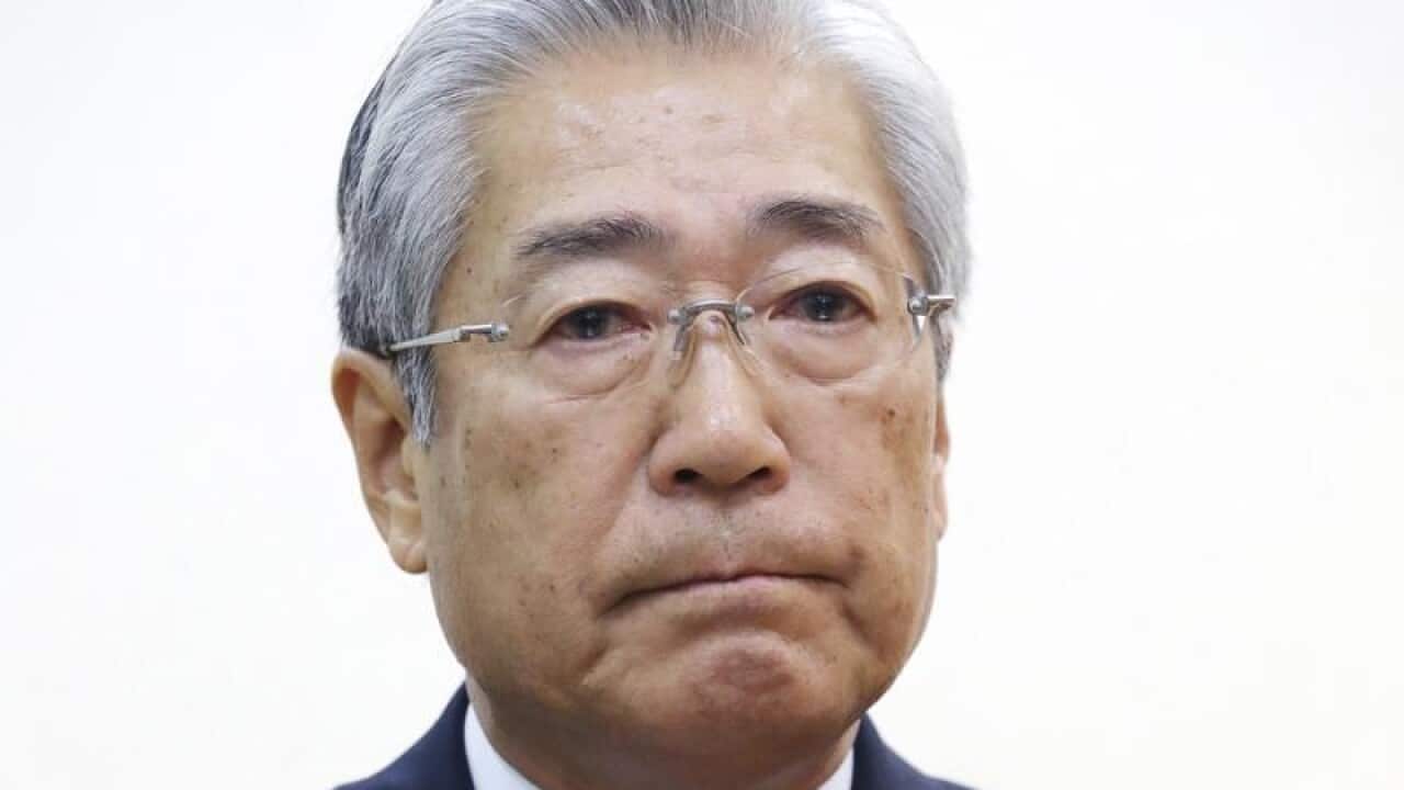 Japanese Olympic Committee president Tsunekazu Takeda