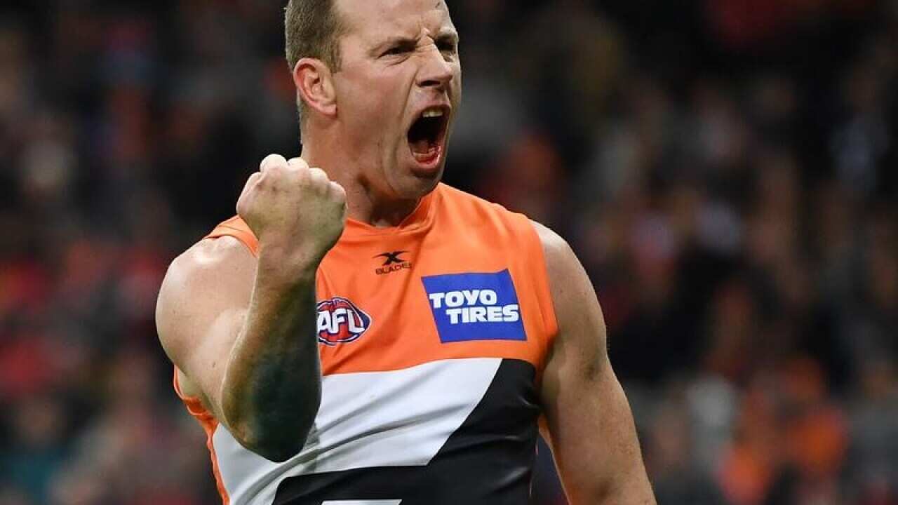 GWS Giants veteran Steve Johnson