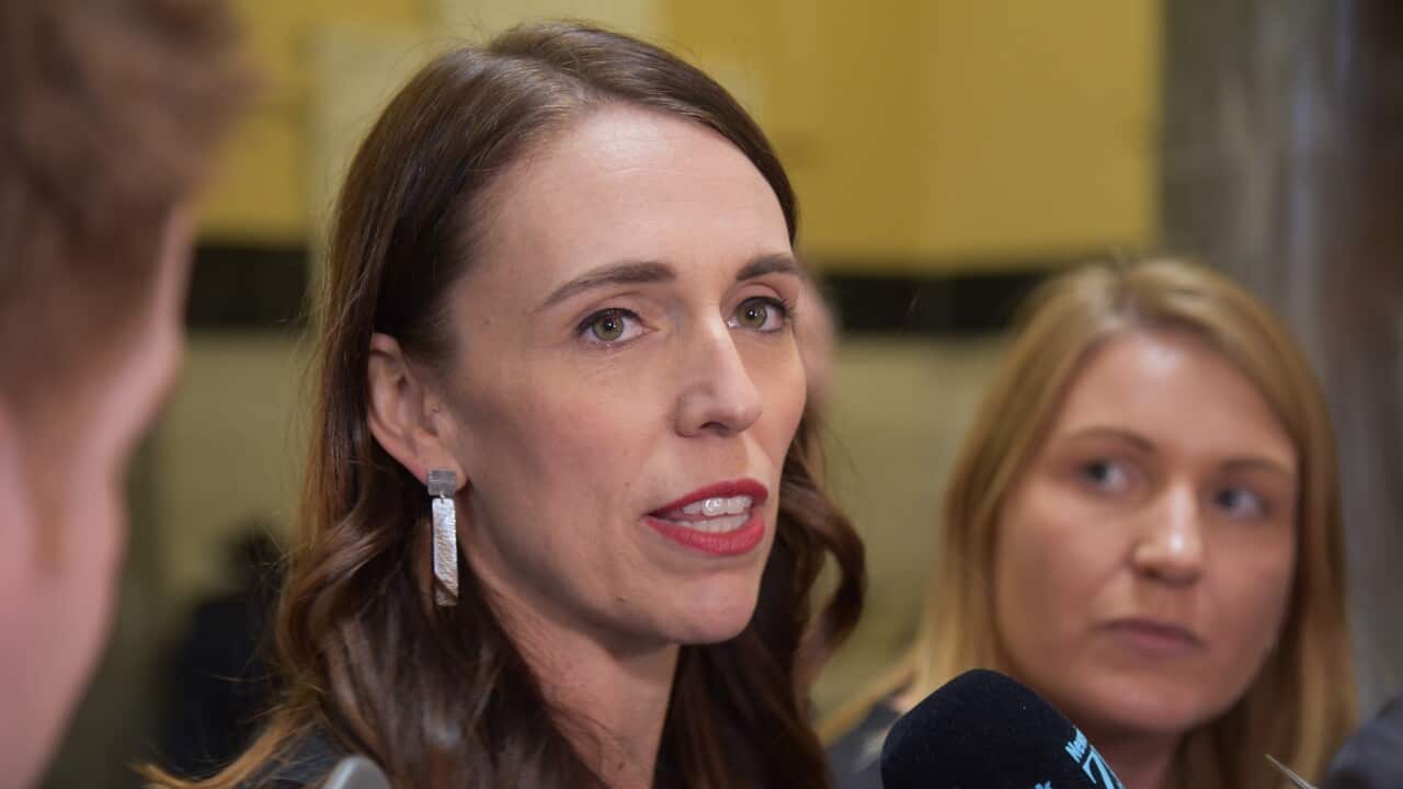 New Zealand Prime Minister Jacinda Ardern.