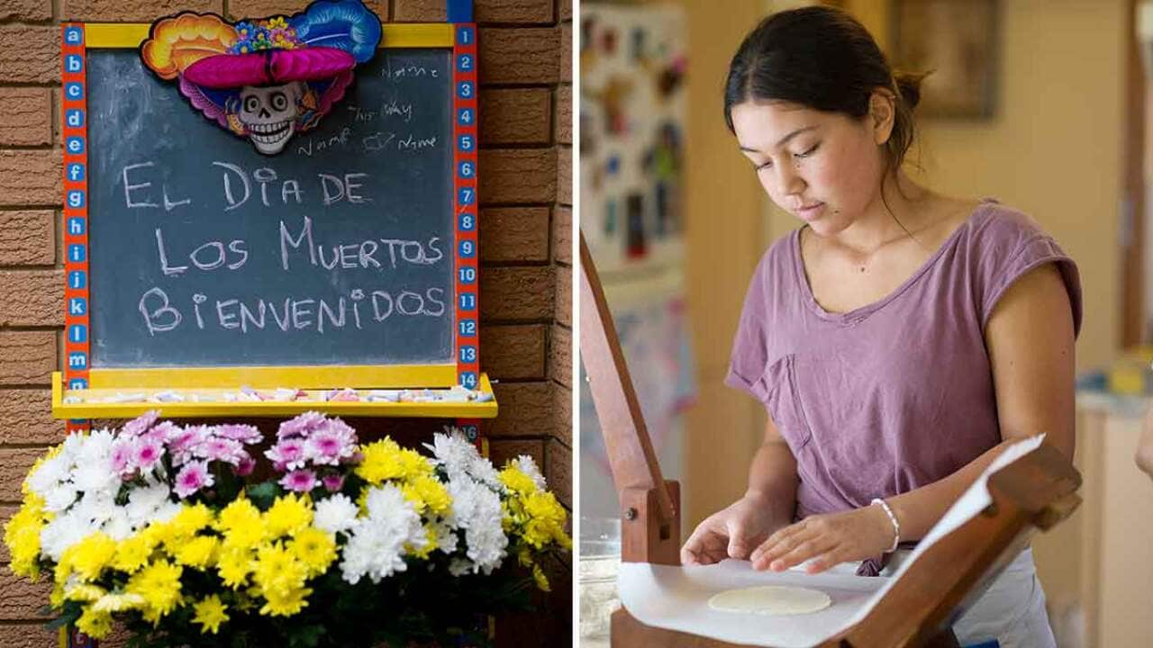 Day of the Dead preparations