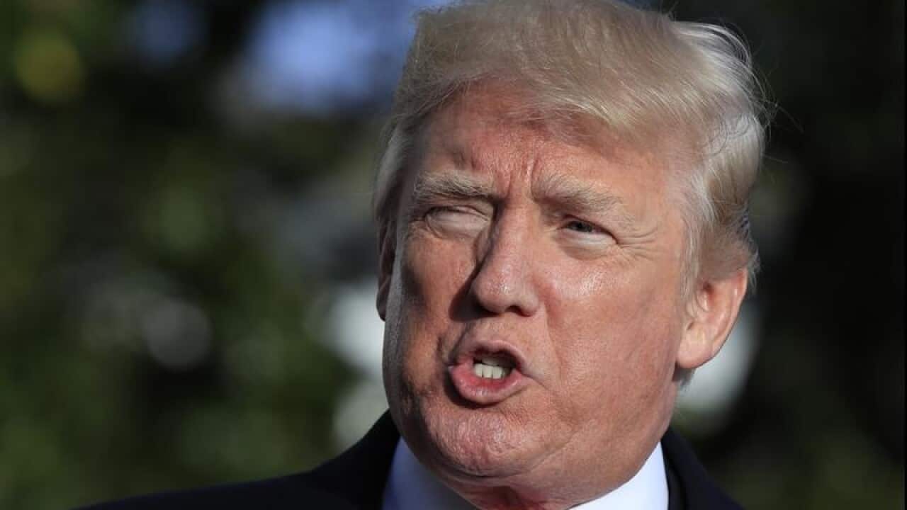 US President Donald Trump