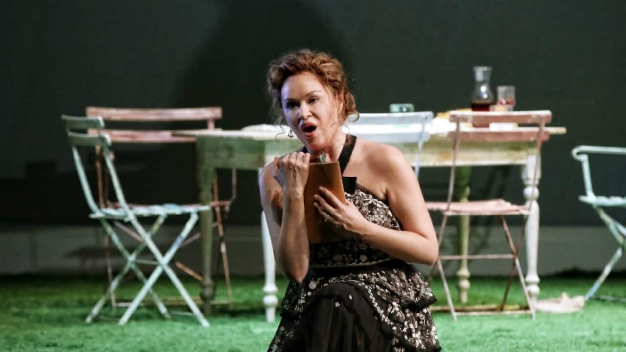 Russian Opera singer Elena Maximova