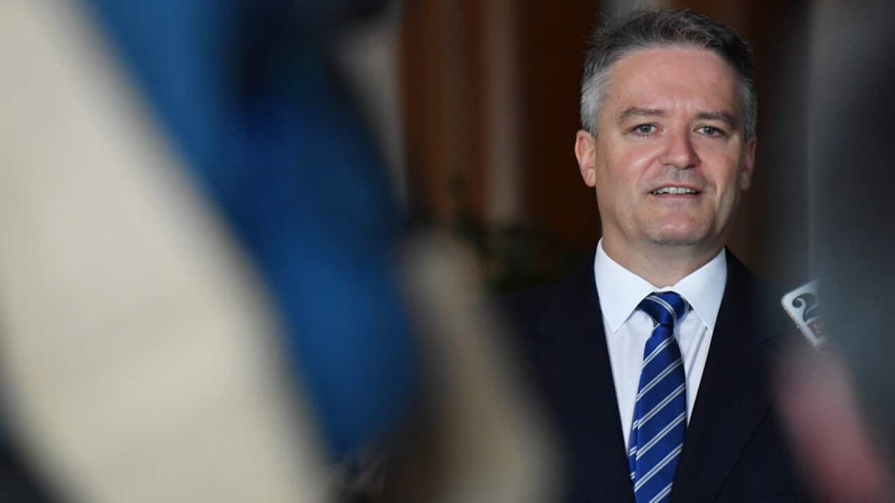 Minister for Finance Senator Mathias Cormann