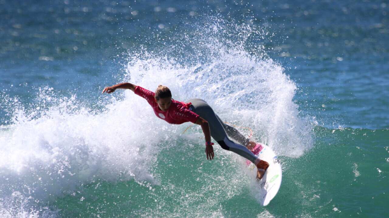 Sally Fitzgibbons during the Sydney International Women's Pro