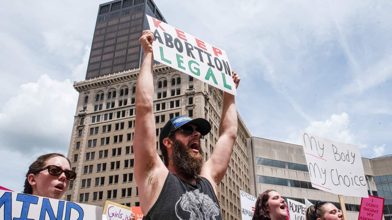 People Rally for Abortion Rights in Dayton, US - 14 May 2022