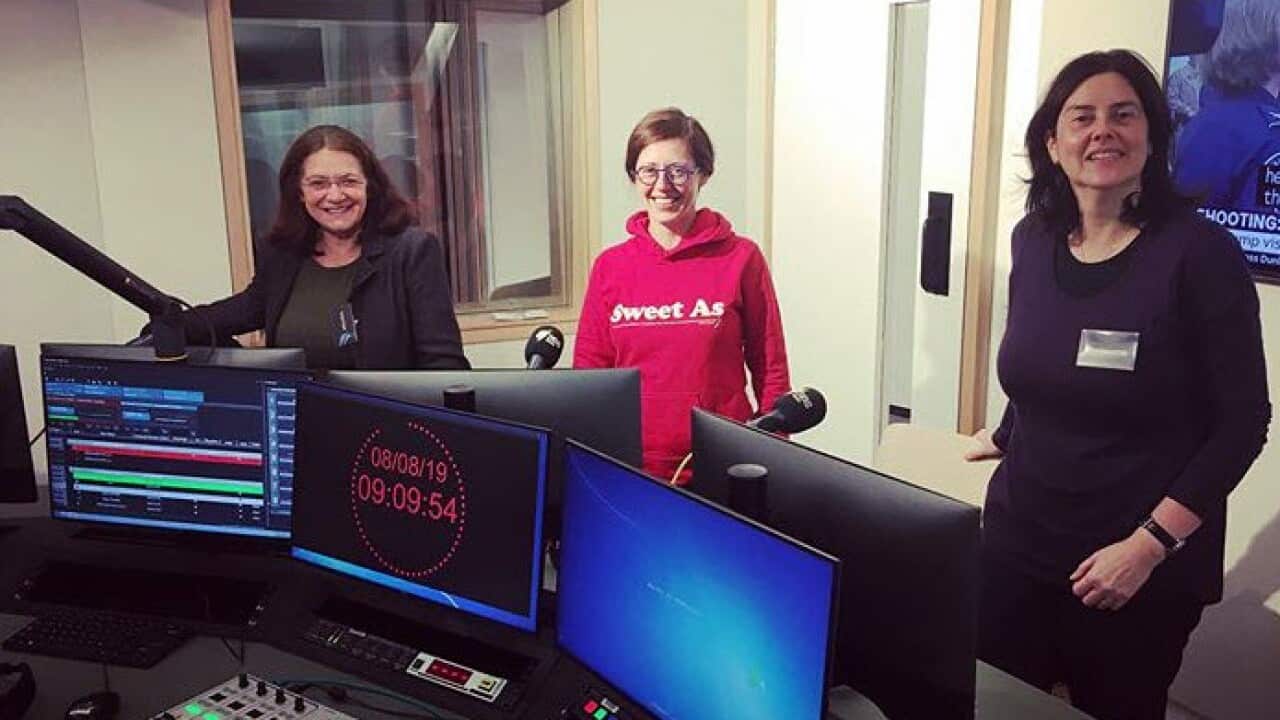 Annamaria Pagliaro, Gregoria Manzin and Barbara Pezzotti