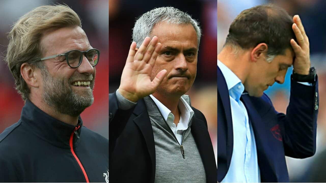Klopp, Mourinho, Bilic