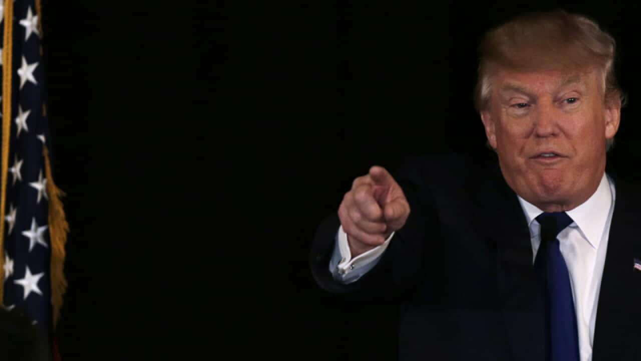 Republican presidential candidate, businessman Donald Trump