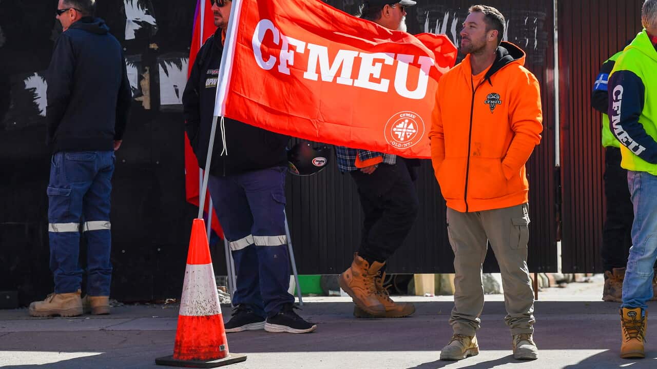 BRISBANE CFMEU PROTEST