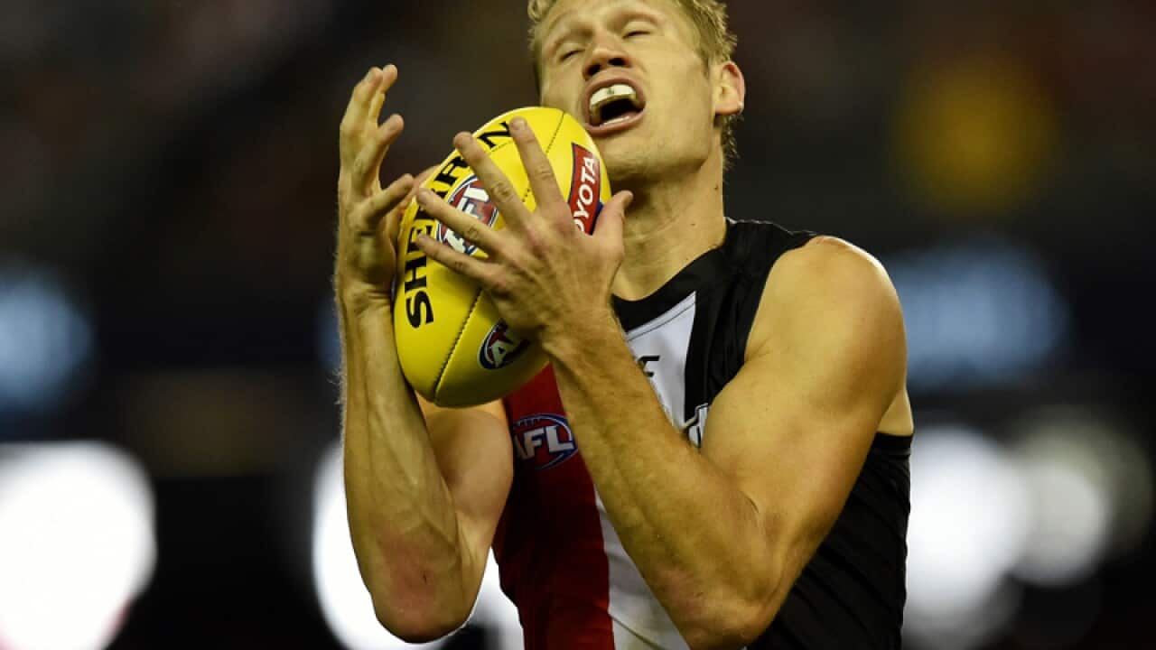 Sam Gilbert of the Saints