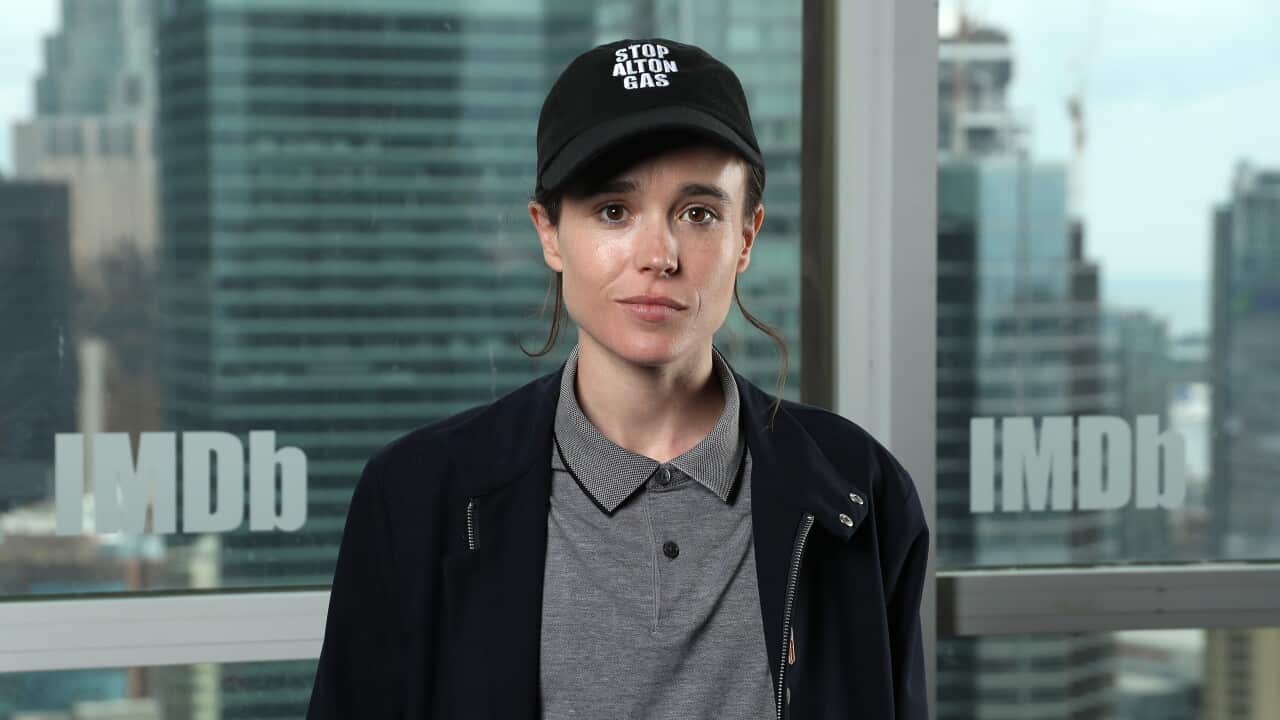 A file photo of Elliot Page.