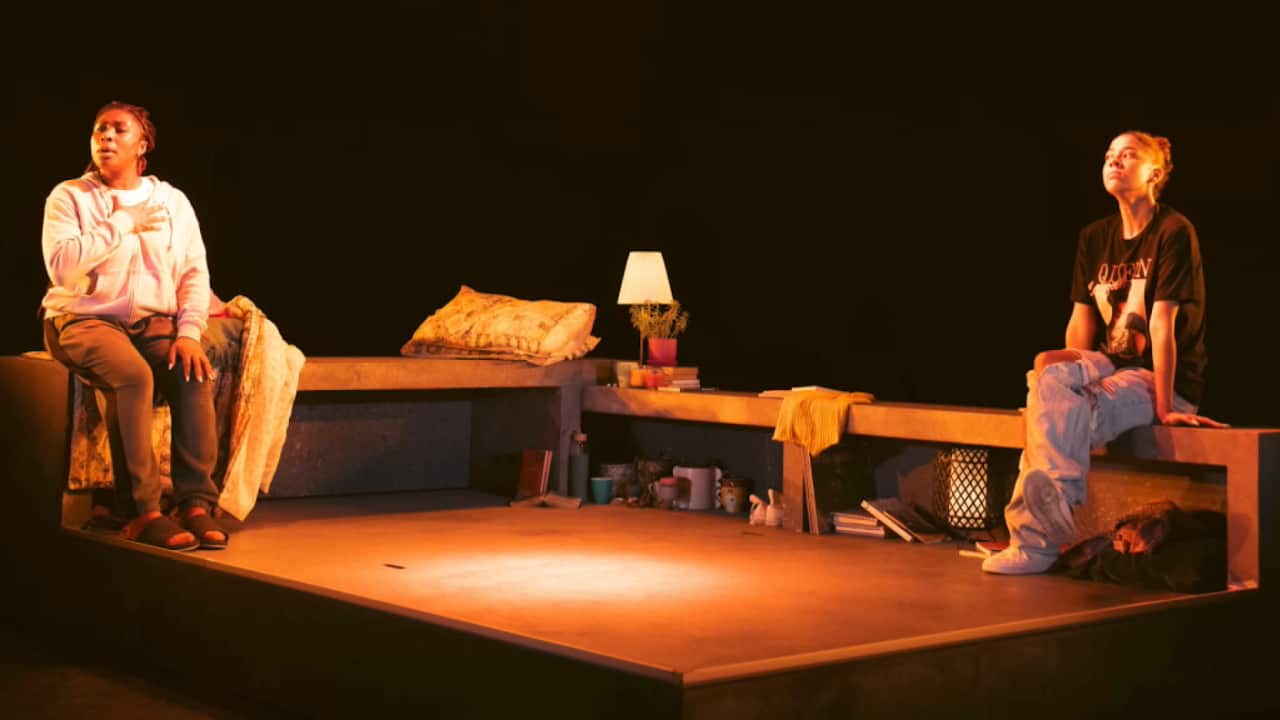 The British play Seven Methods of Killing Kylie Jenner has been on stage at Melbourne’s Malthouse Theatre (Still from the production).png